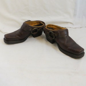 Frye belted harness clearance mule