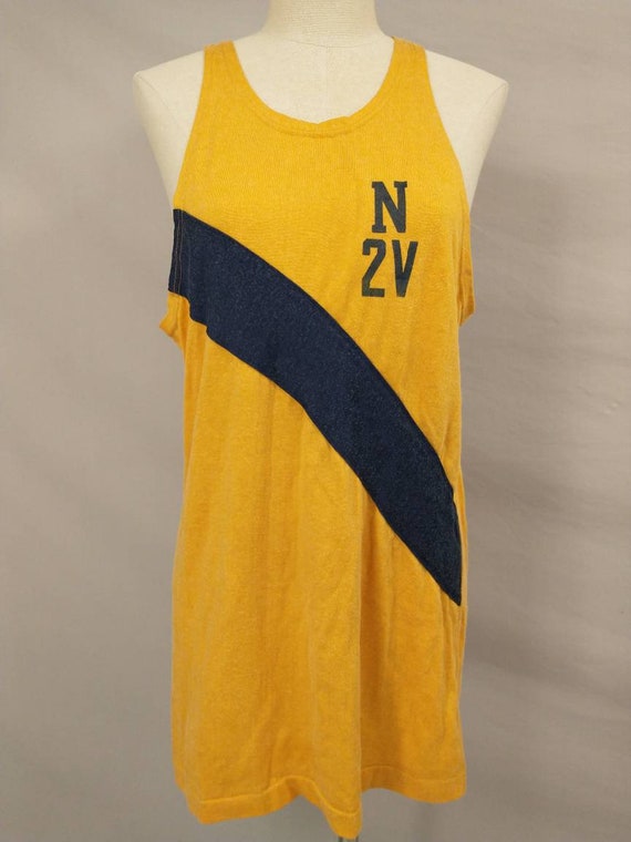 1970's Athletic Jersey Tank Top Crew Rowing or Tr… - image 2