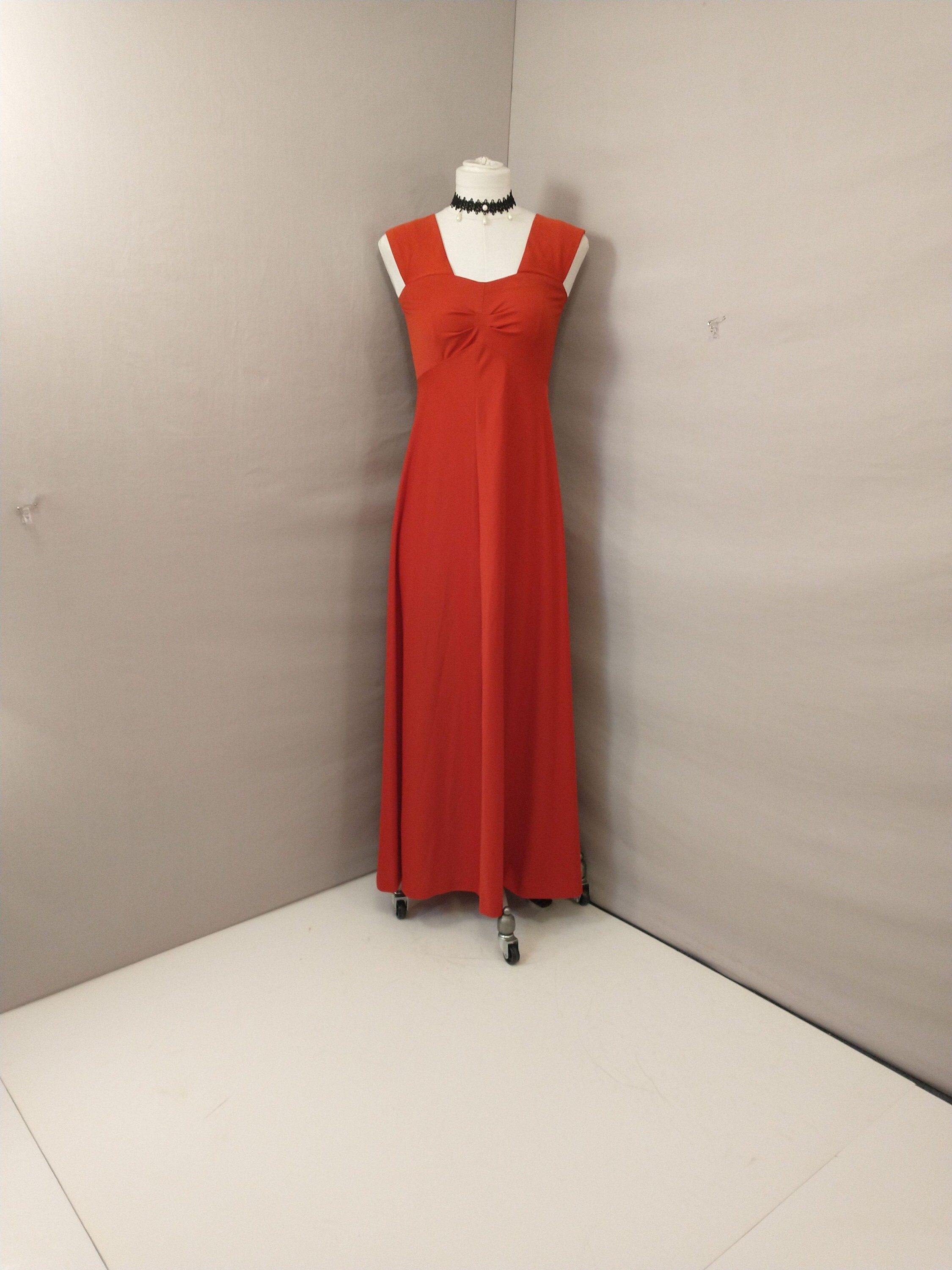 chinese dress ladies Embroidered Long Sleeve Maxi Dress In Brick  Rebel and Blush