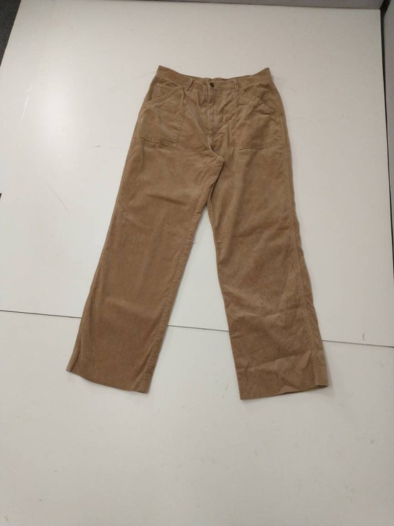 70's Cotton Corduroy Pants Vintage Seventies Fun H