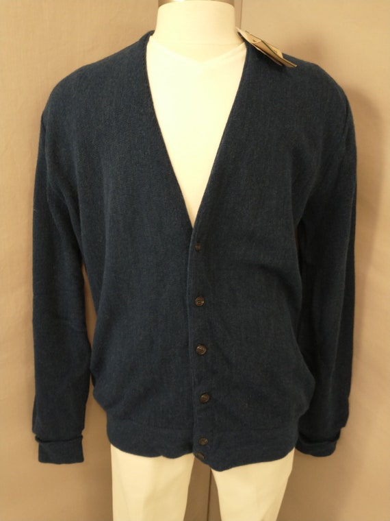 Vintage Golf Cardigan Sweater Deadstock Jantzen 8… - image 3