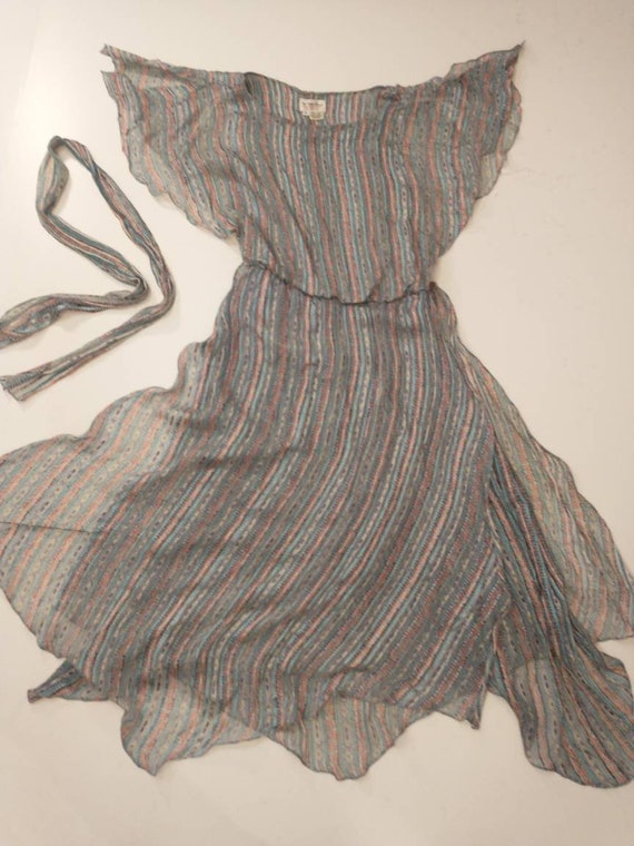 Vintage Feminine Silk Dress Incinco The Silk Farm… - image 9