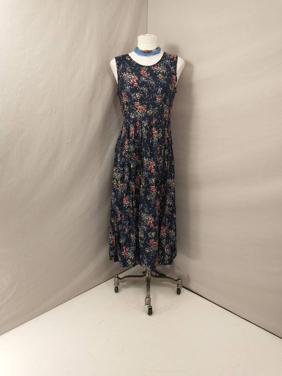 Floral Sundress Maxi Dress by Erika Floral Print … - image 1