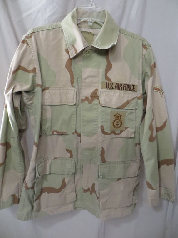 Vintage US Air Force Military Desert Camo Jacket … - image 6