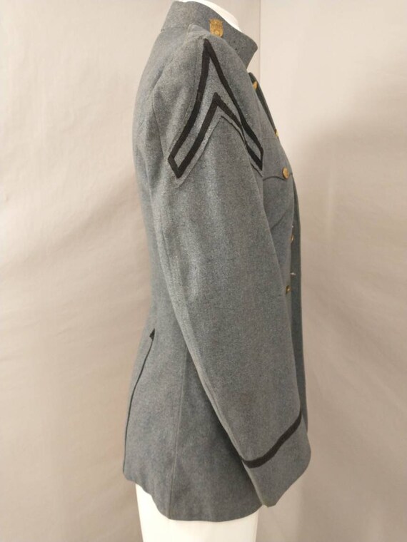 Valley Forge Dress Jacket Vintage 40's Wool Heath… - image 5