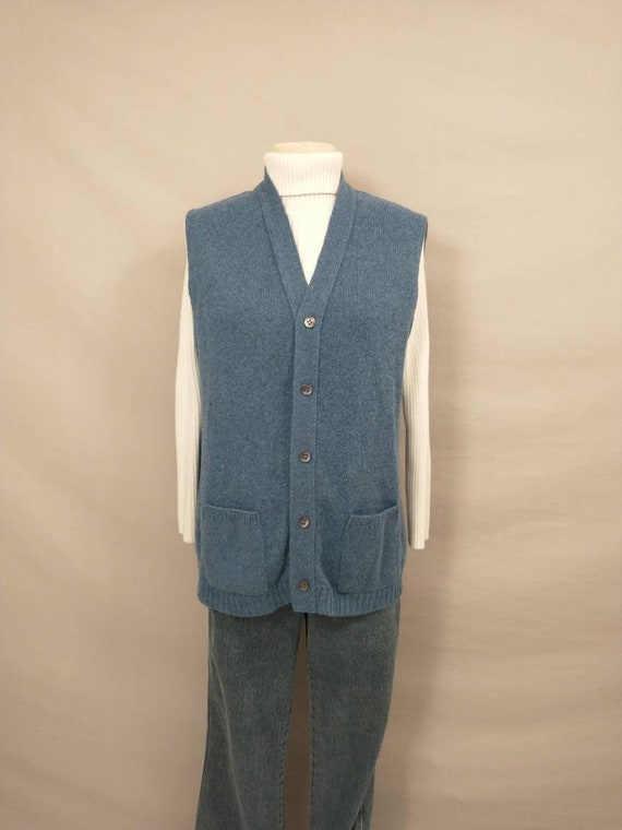 V Neck Jantzen Knit Vest Preppy Vintage 80's Sweat