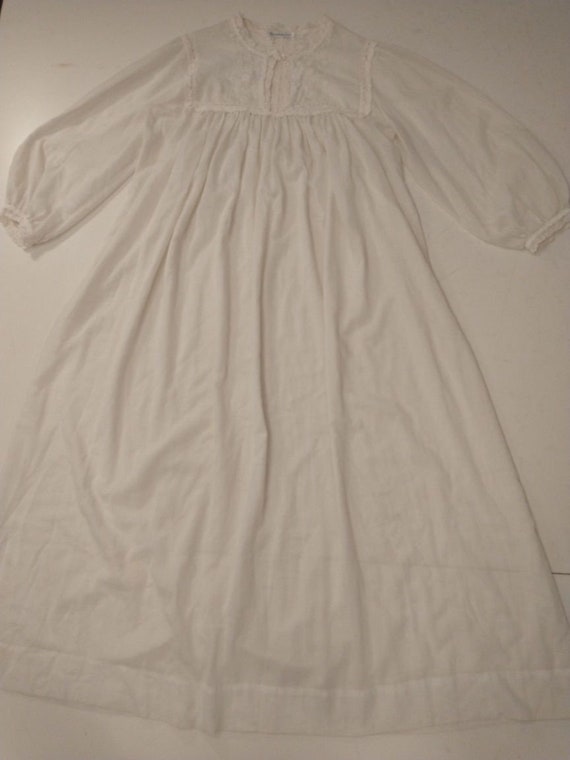 Christian Dior Nightgown Floor Length Vintage 70'… - image 10