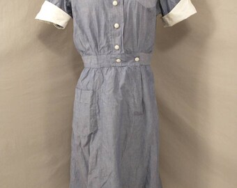 1940's Nurses Uniform Historical Authentic Vintage Forties