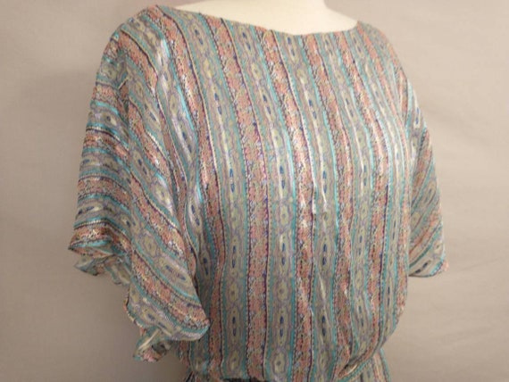 Vintage Feminine Silk Dress Incinco The Silk Farm… - image 8