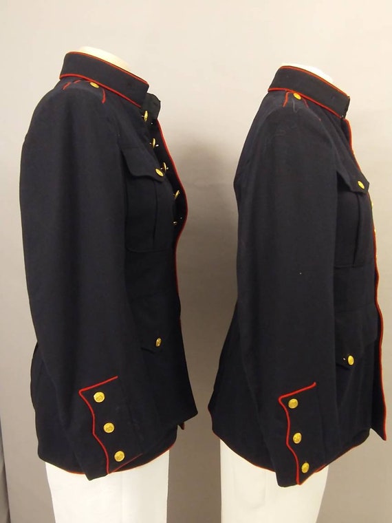 One Vintage 50s Dress Blues Jacket USMC Authentic… - image 5