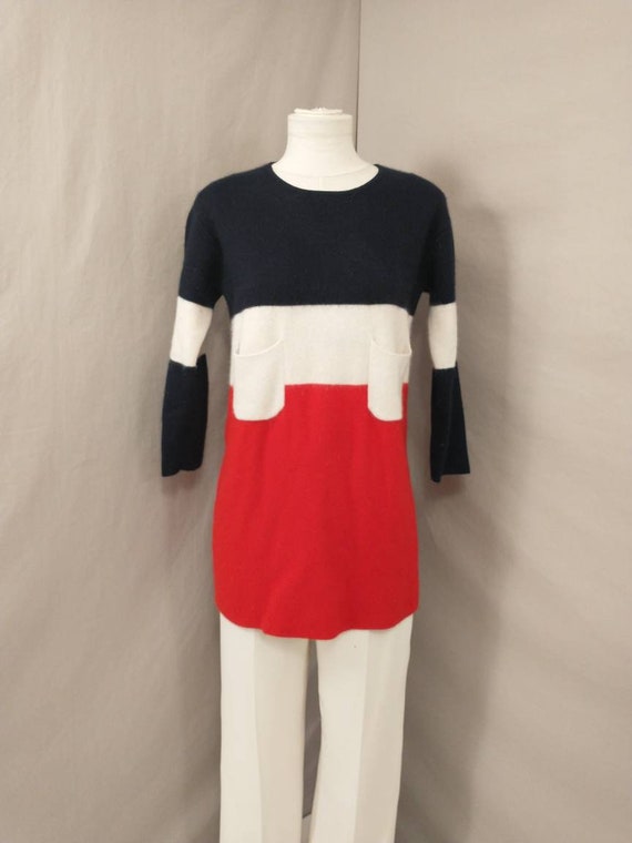 Soft Knit Tunic 60's Authentic Vintage Sixties Sw… - image 1