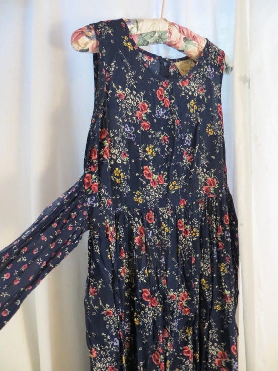 Floral Sundress Maxi Dress by Erika Floral Print … - image 5