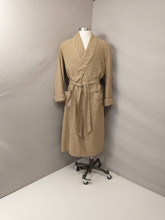 Soft English Cotton Flannel Robe Traditional Wrap 