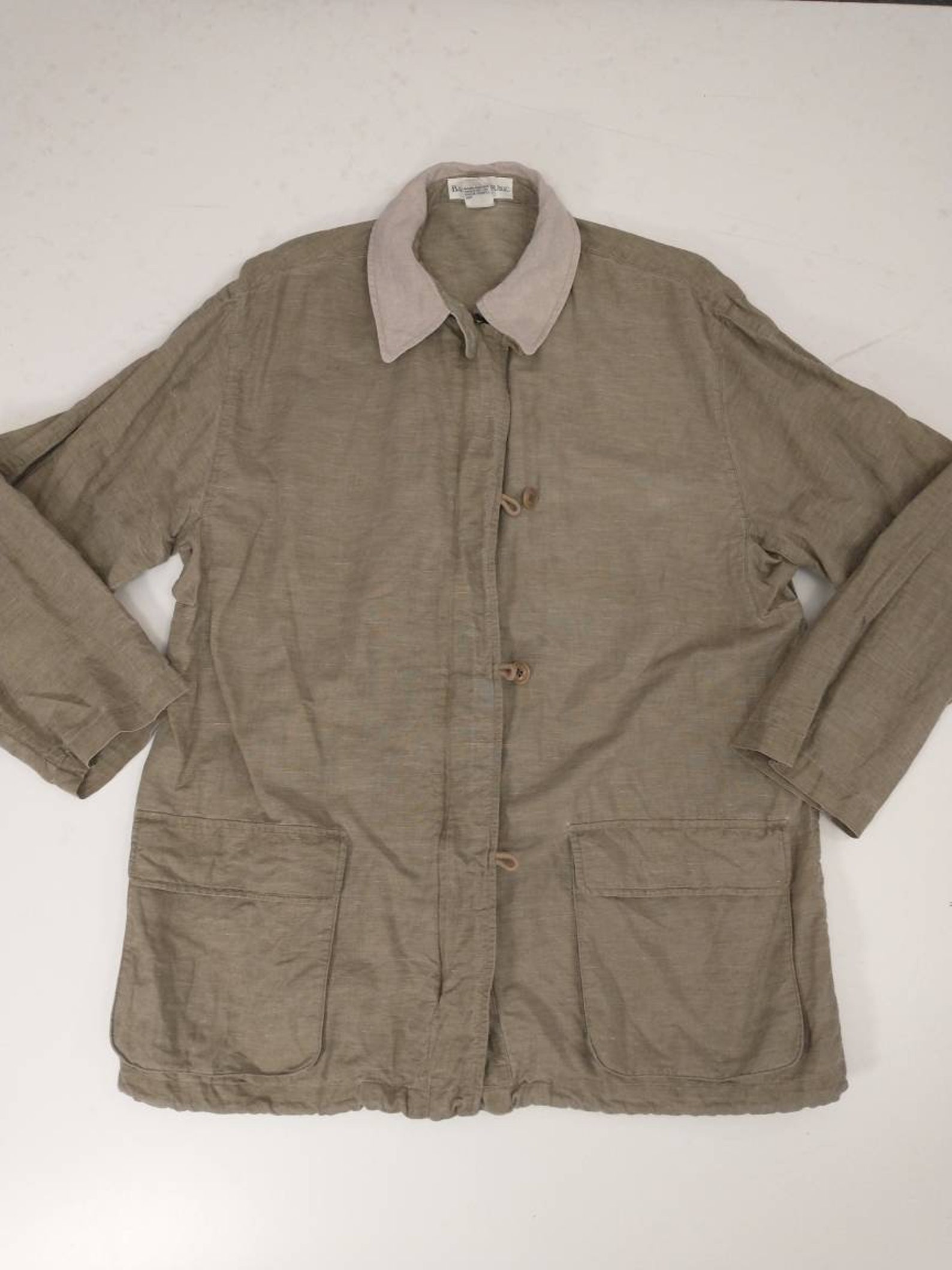 Safari Style Quality Linen Cotton Jacket Neutral Natural Khaki - Etsy