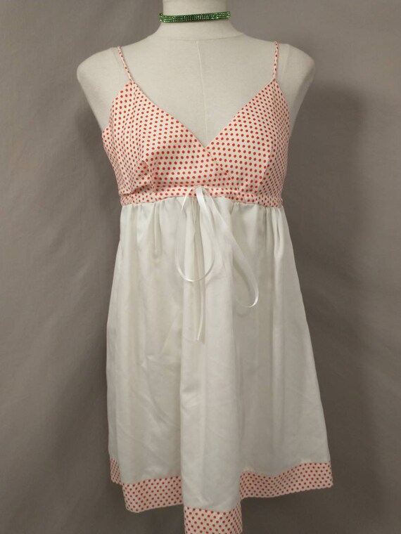 Vintage Black Polka Dot Women's Robe main image 1