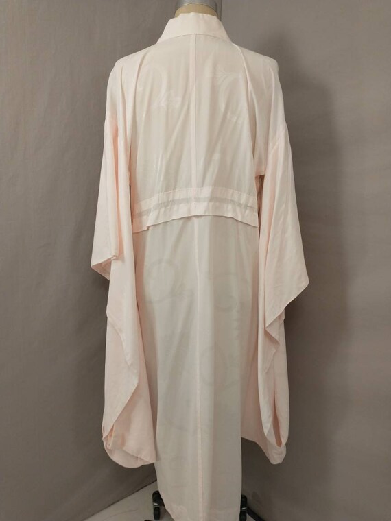 Vintage Pink Kimono Made and Bought in Japan Auth… - image 5