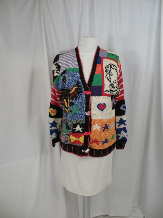 Modernist Americana Cotton Sweater Warhol Marilyn 