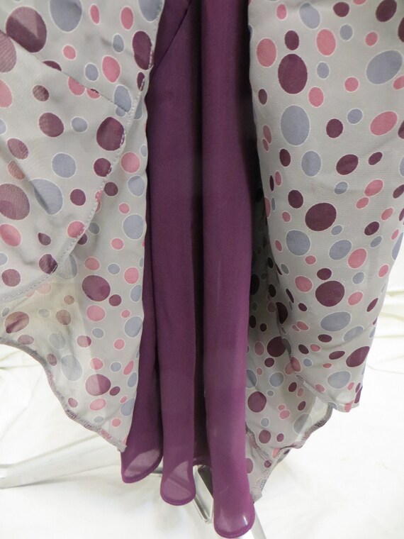 Vintage Polka Dot Long Maxi Skirt Long Tall Sally… - image 6