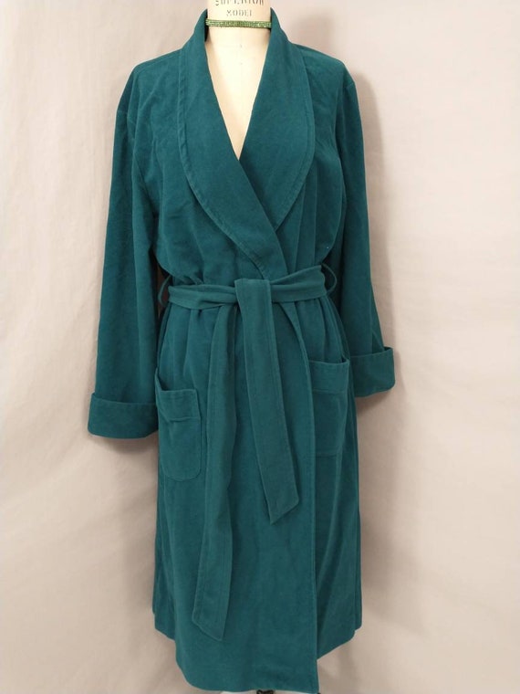 Dark Green Vintage Robe Men's Menswear Traditiona… - image 2