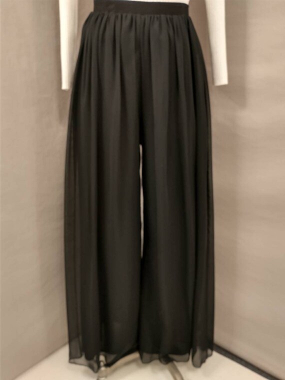 80's Palazzo Pants Ann Hobbs Dramatic Eveningwear… - image 2