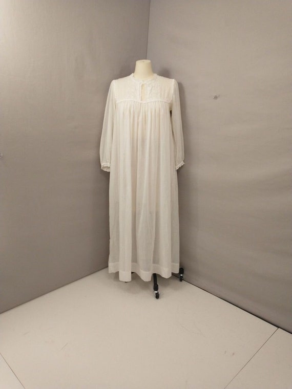 Christian Dior Nightgown Floor Length Vintage 70'… - image 1