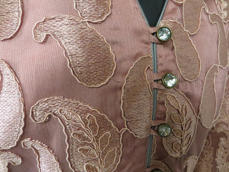 Rose Lace Overlay Indian Tunic Top Handmade India Unique Gorgeous Sm Med Dark Pink Ethnic Kurta Kurti Vintage