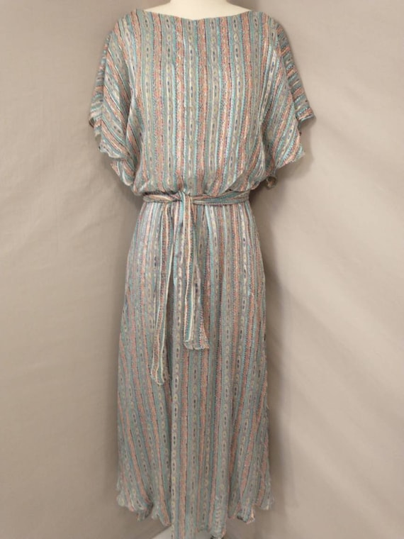 Vintage Feminine Silk Dress Incinco The Silk Farm… - image 6