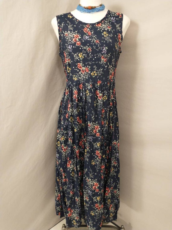 Floral Sundress Maxi Dress by Erika Floral Print … - image 2