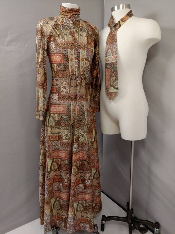 His & Hers Handmade Vintage Matching Women's Maxi… - image 2