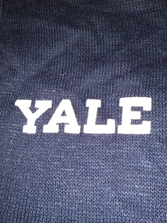 Yale University Pullover Sweater Vintage 70s Earl… - image 5