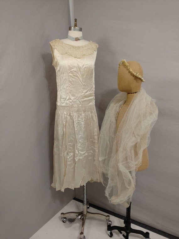 1927 Wedding Ensemble and Dress Twenties Thirties… - image 1