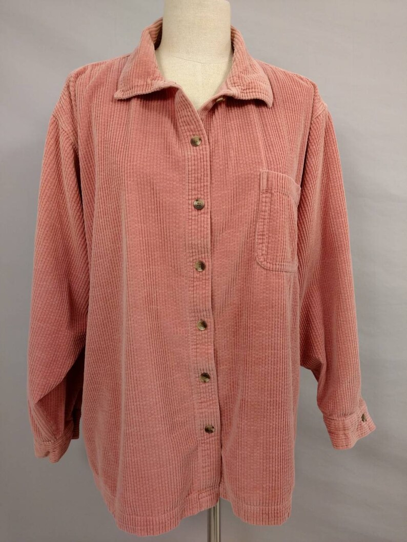 dusty peach shirt