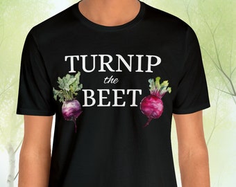 Nabo la camisa de remolacha / Ropa peculiar y divertida para los amantes de la comida / Camiseta de humor de jardín / Top de juego de palabras vegetal / Unisex - Jersey para hombres y mujeres