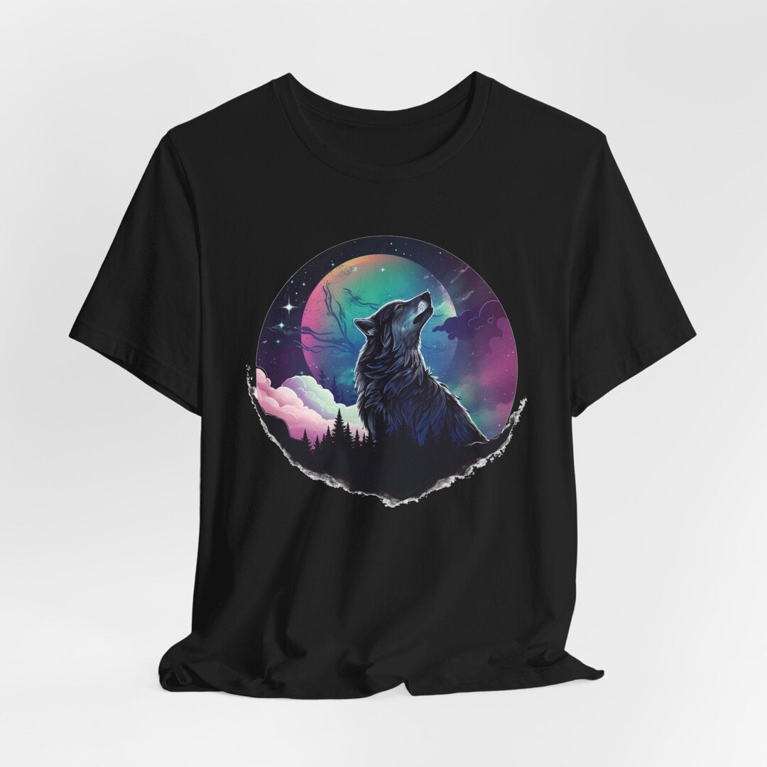 Premium Photo | Wolves howling at the moon in a wilderness setting