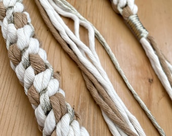 Macrame plant hanger digital pattern