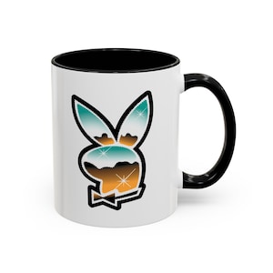 CHROME BUNNY Playboy Retro Accent Coffee Mug (11, 15oz)