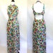 THE EDIE Groovy Pop Art 60s Maxi dress 