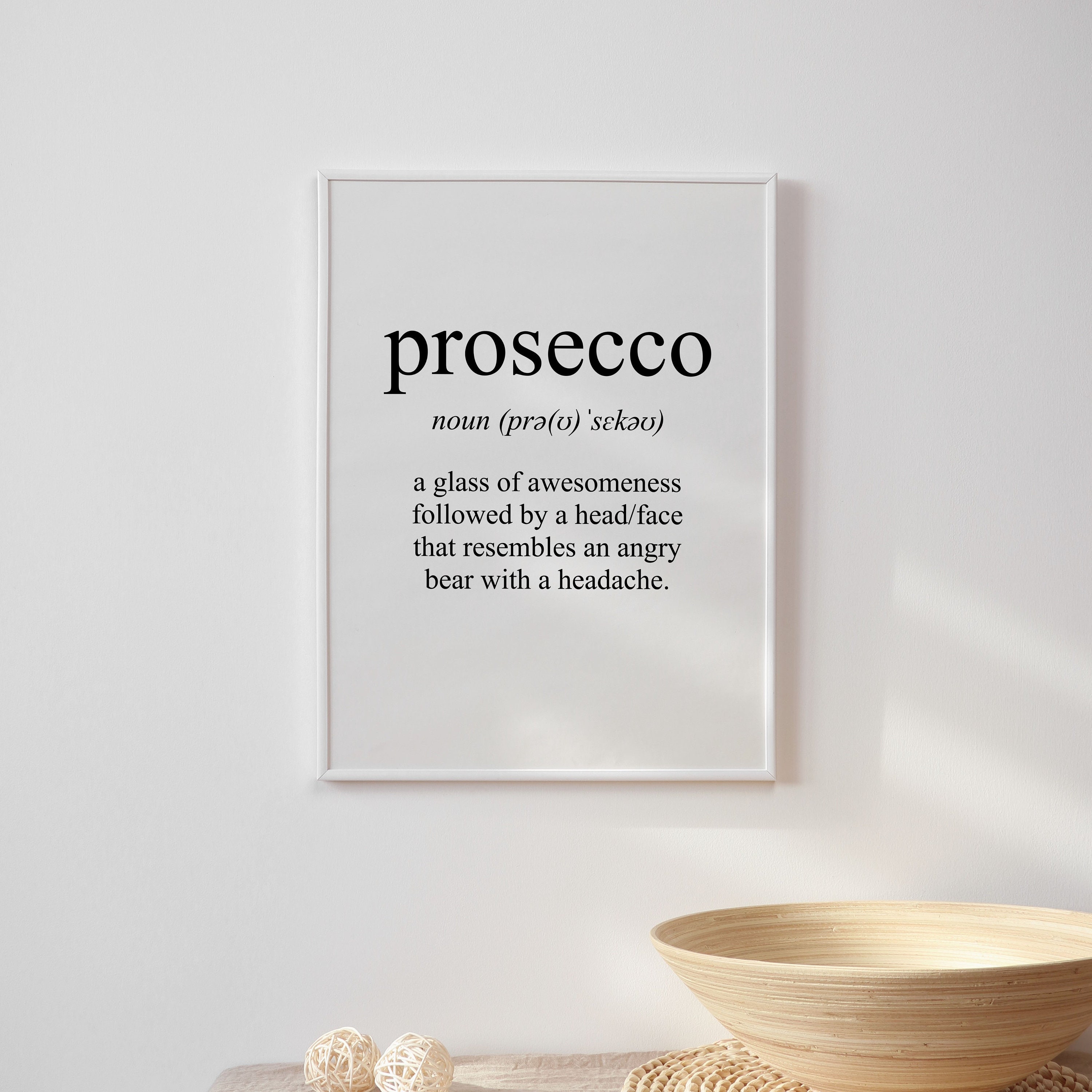 Prosecco Alcohol Funny Meaning Print Friend Drink Gift - Etsy Israel Prosecco Alcohol Funny Meaning Print Friend Drink Gift - Etsy Israel