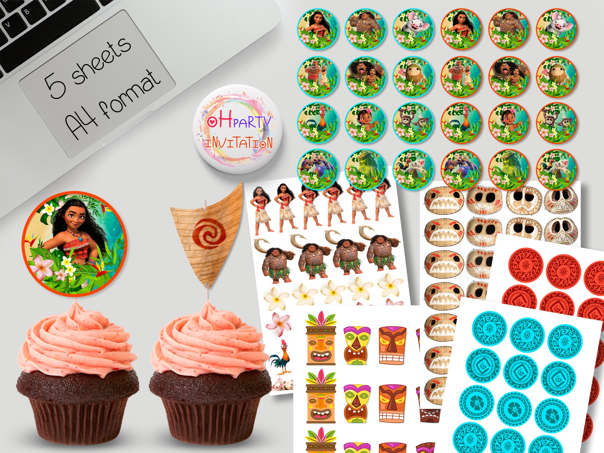 Baby Moana Cupcakes Toppers Printable Moana Cake Toppers Etsy baby-moana-cupcakes-toppers-printable-moana-cake-toppers-etsy