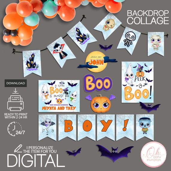 halloween baby shower party favors