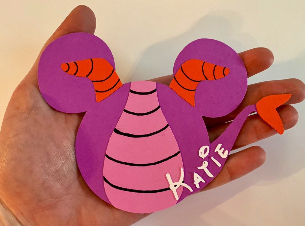 Disney Figment Inspired Magnet Disney Cruise Door Magnet Etsy