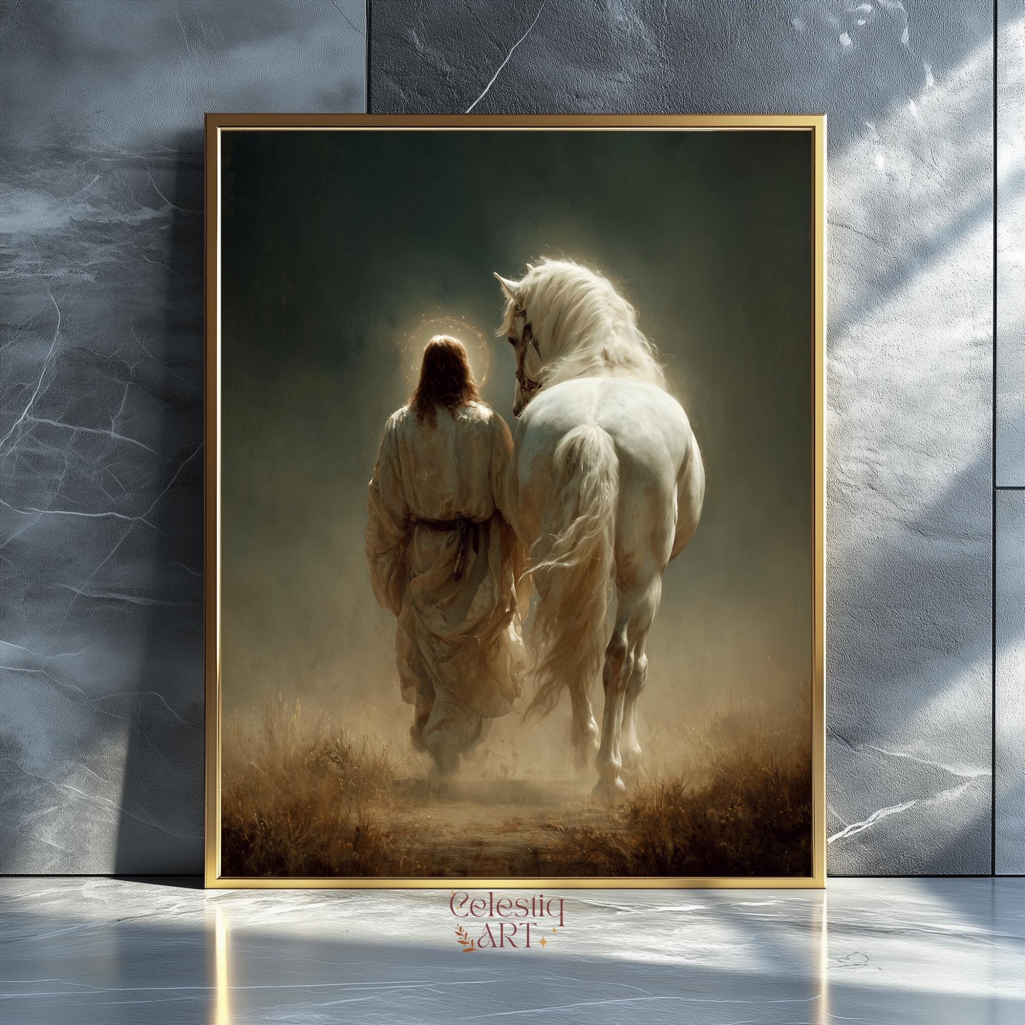 7 horse painting - Etsy 日本 木枠付きの完成品アルミ合金枠きの