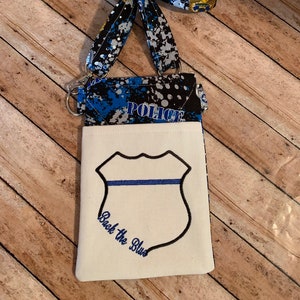 Back the Blue Crossbody Bag