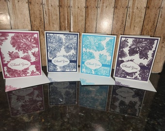 Gorgeous Thank You Card Set of 4