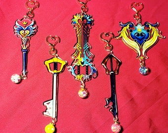 Kingdom Hearts Keyblade Acrylic Charms Keychain