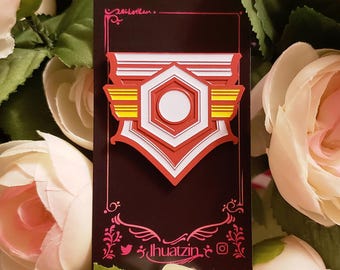 Pin de esmalte suave teñido de Final Fantasy XIV Battle High V