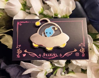 Final Fantasy VIII Pupu Silver Enamel Pin