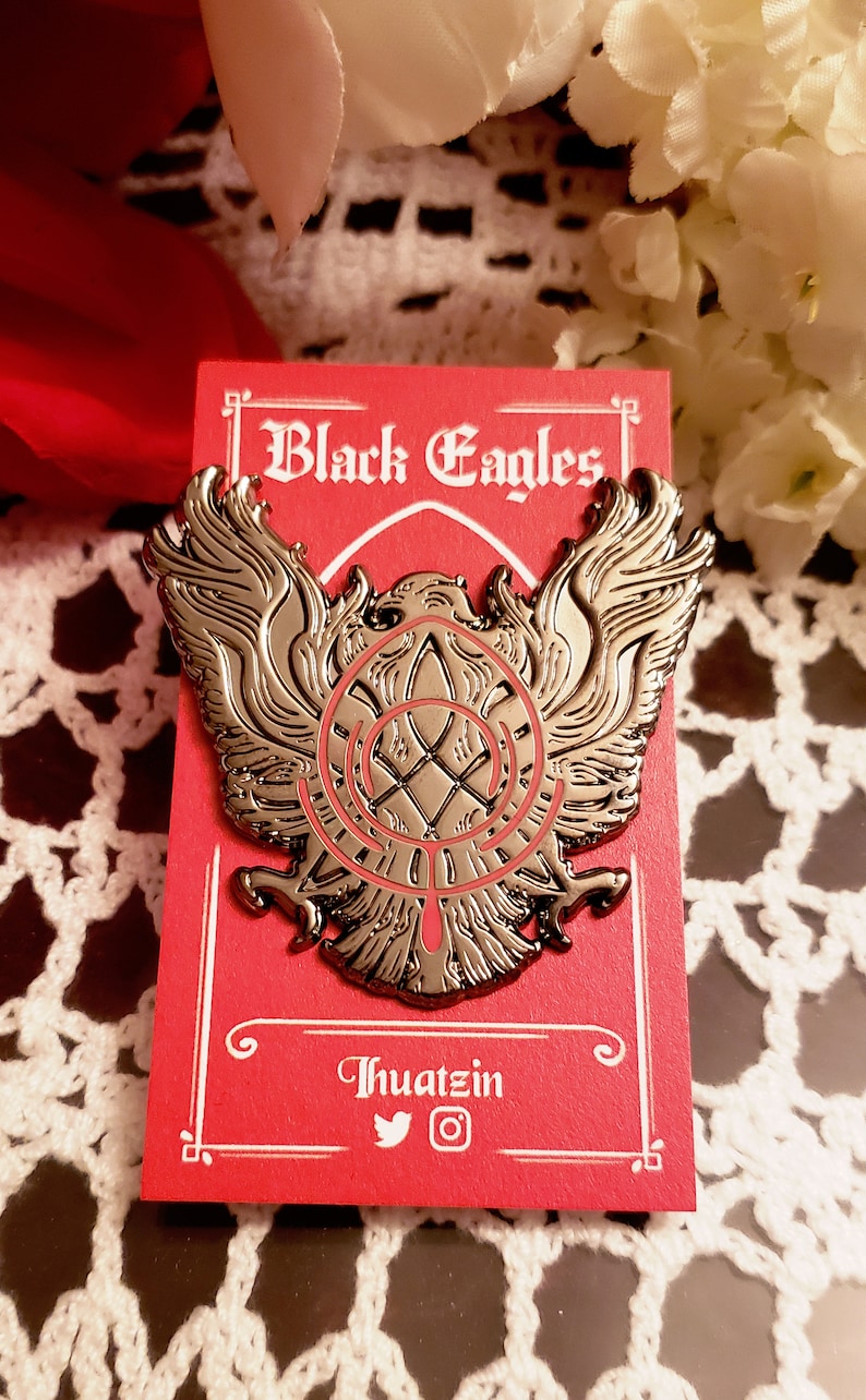 Fire Emblem Three Houses Crest Enamel Pins Etsy