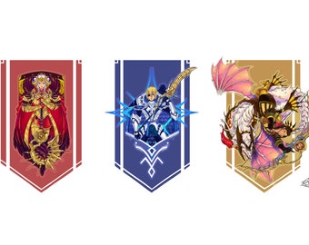 Fire Emblem Three Houses Lords X 11 Prints
