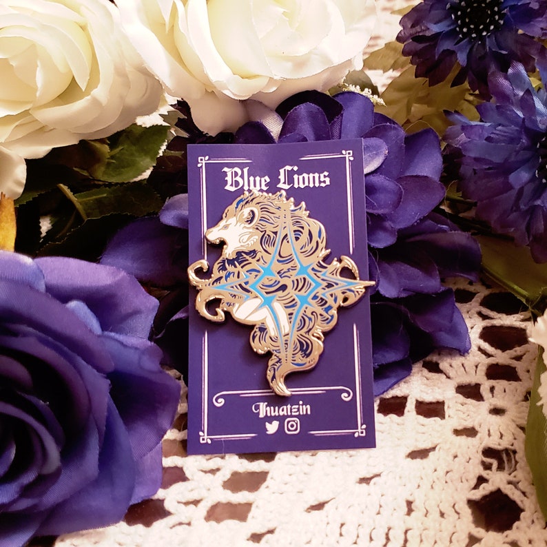 Fire Emblem Three Houses Crest Enamel Pins Etsy